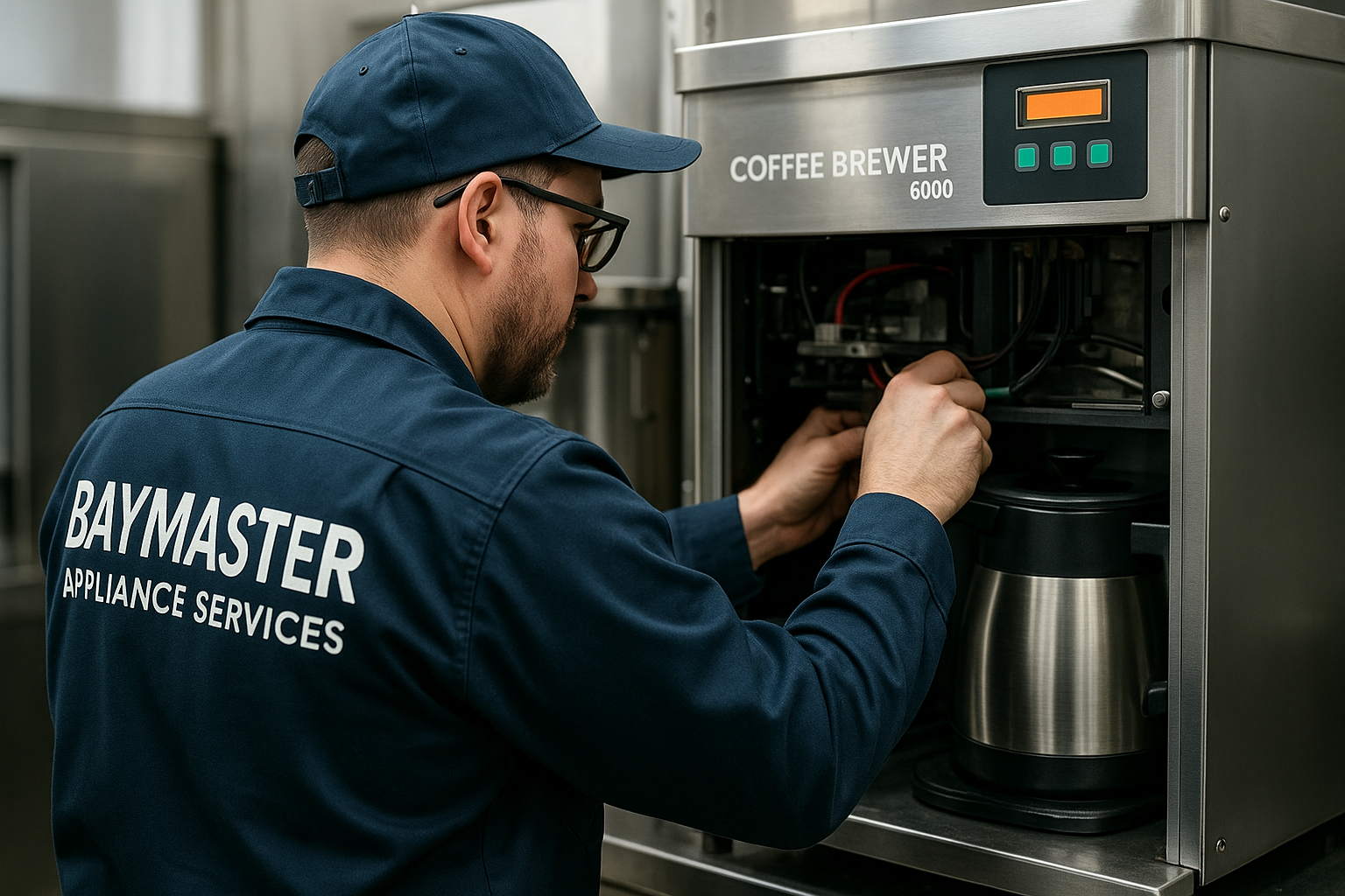 Commercial coffee machine repair